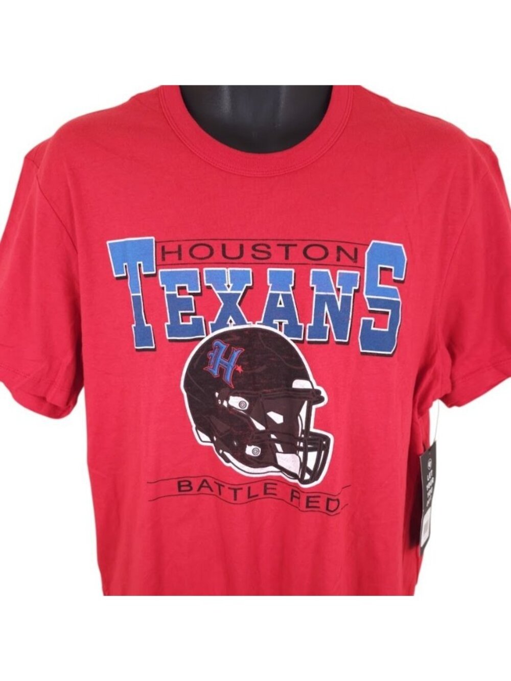 Houston Texans T Shirt Mens Size Large Red NFL Football '47